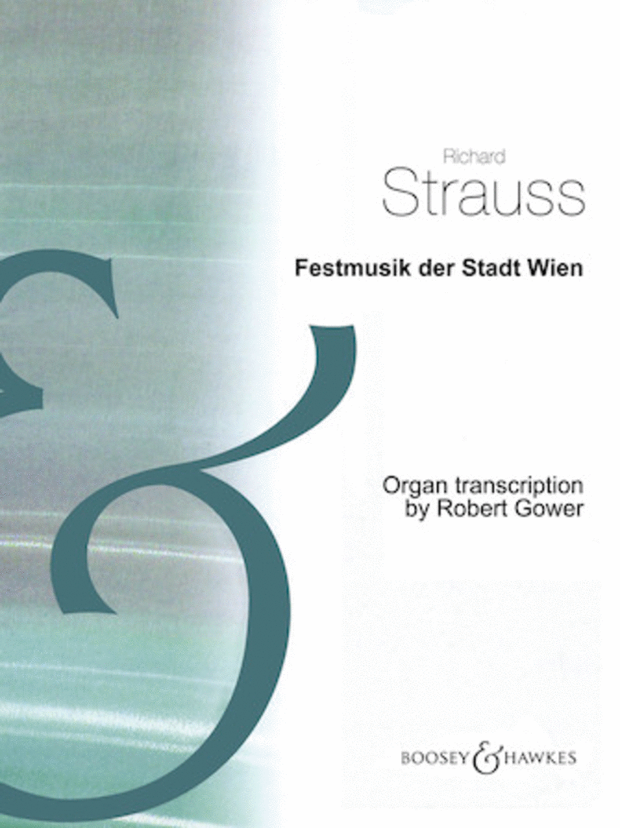 Festmusik Der Stadt Wien Organ scores gallery preview page 1