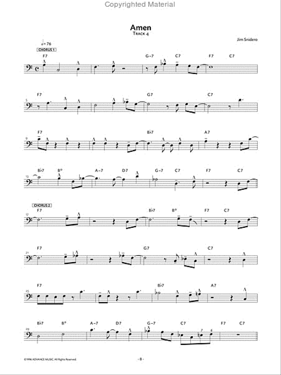 Jazz Conception -- Trombone Trombone scores gallery preview page 2