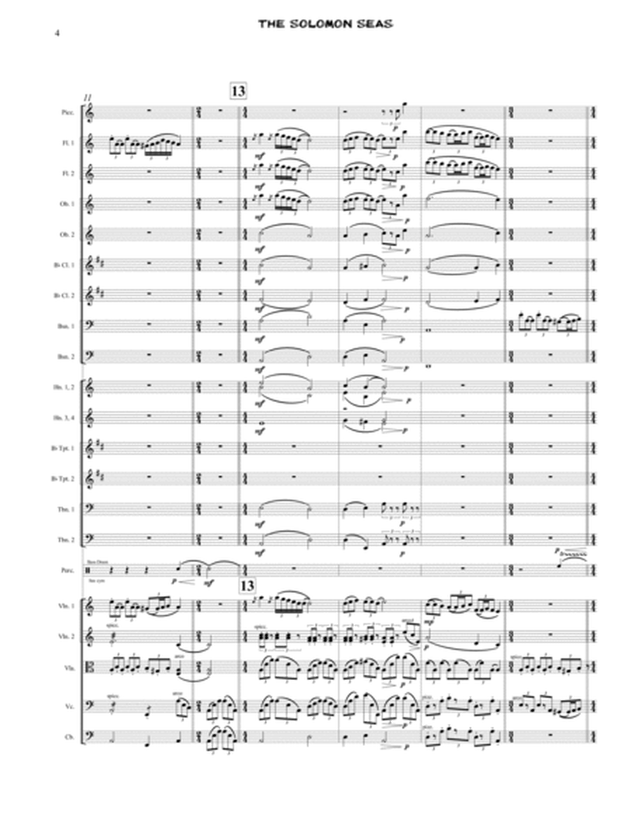 The Solomon Seas--Full Score and Parts image number null