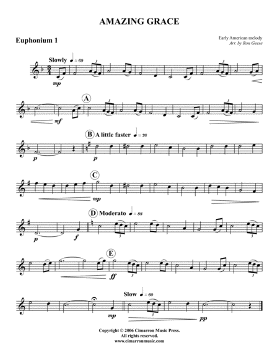 Amazing Grace EETT scores gallery preview page 4