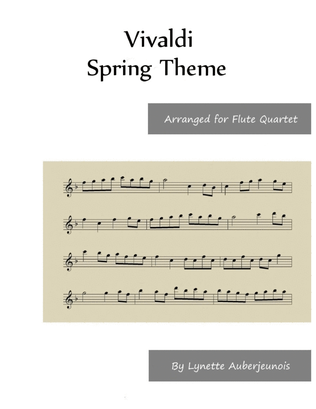 Spring Theme - Flute Quartet
