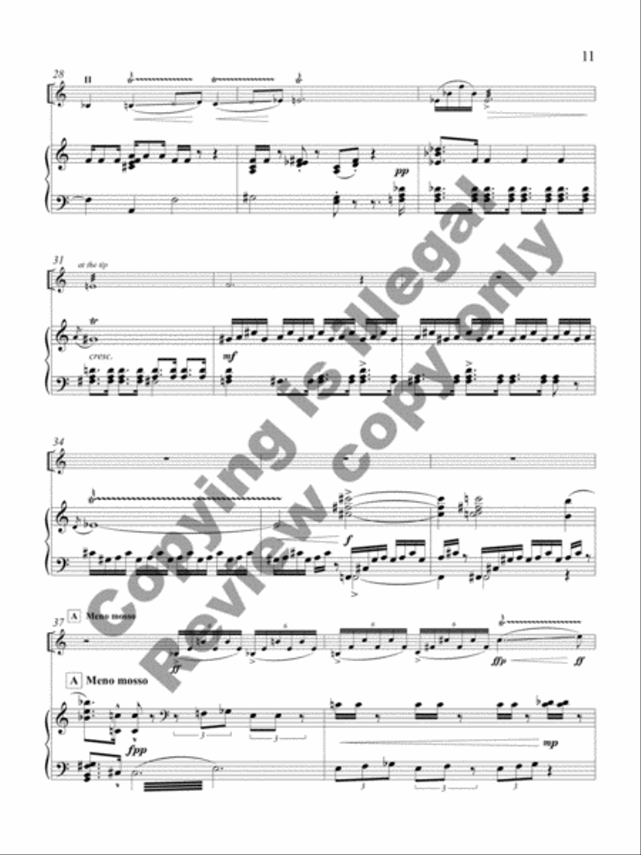 Legends of Kintamani (Cello/Piano Score) Orchestra scores gallery preview page 11