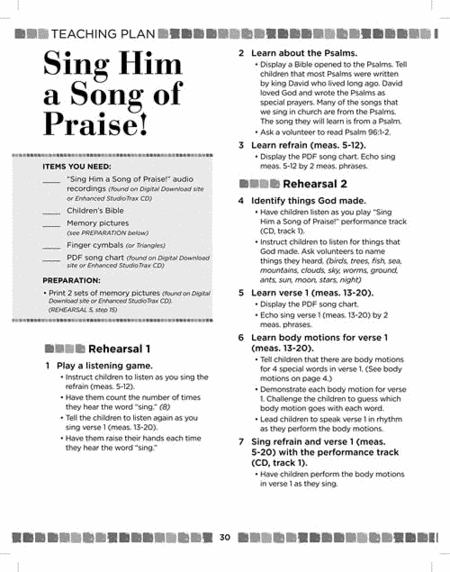 Sing and Celebrate 7! Sacred Songs for Young Voices image number null