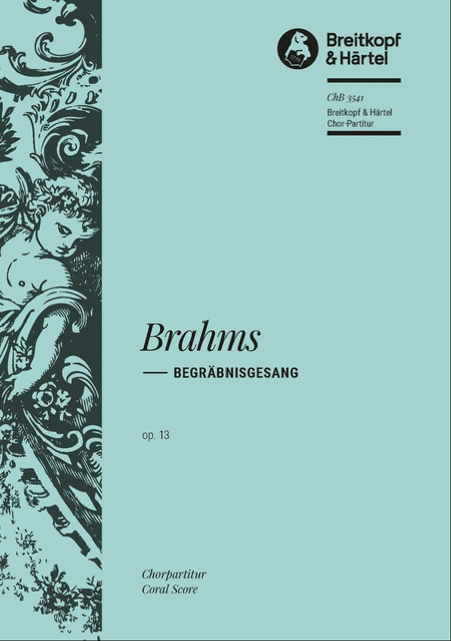 Begräbnisgesang Op. 13 Choir scores gallery preview page 1