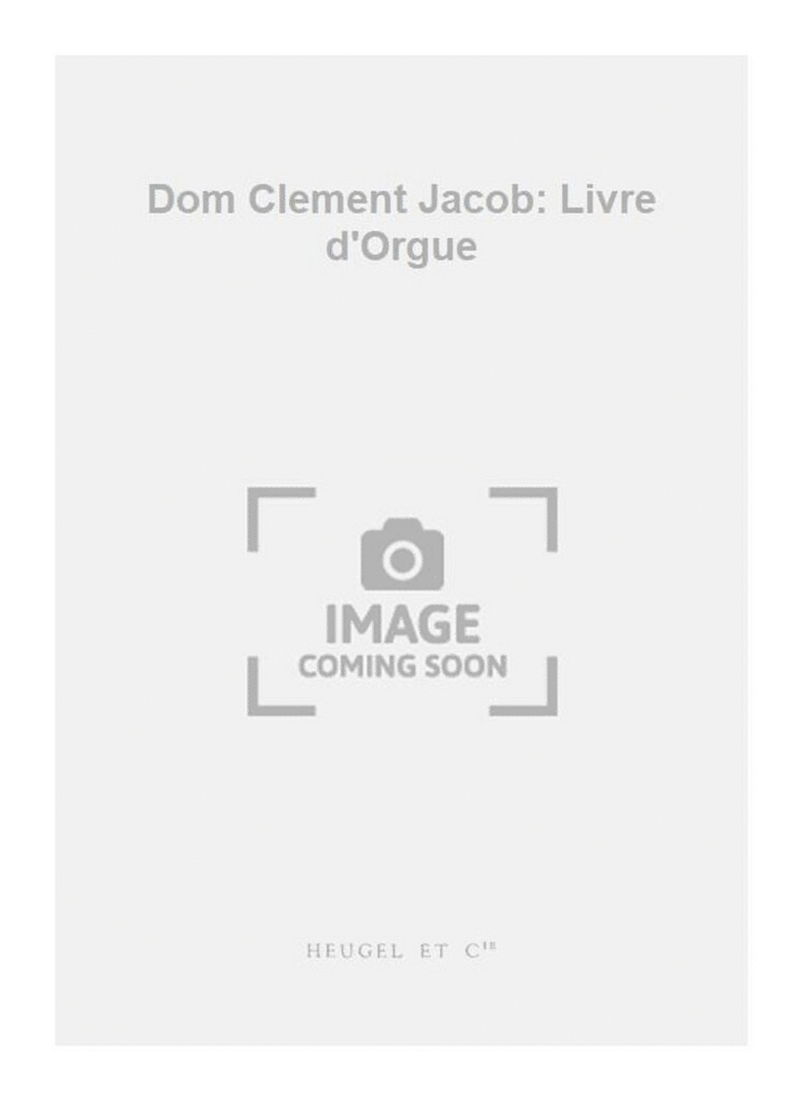 Dom Clement Jacob: Livre d