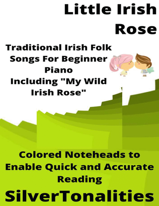 Book cover for The Little Irish Rose for Beginner Piano