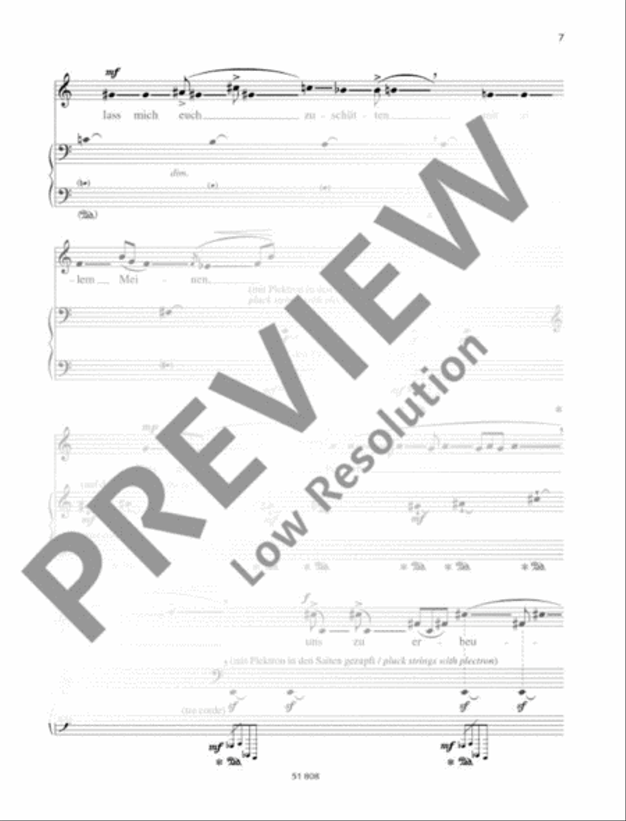 Five Songs Five Songs Mezzo-Soprano Voice scores gallery preview page 8