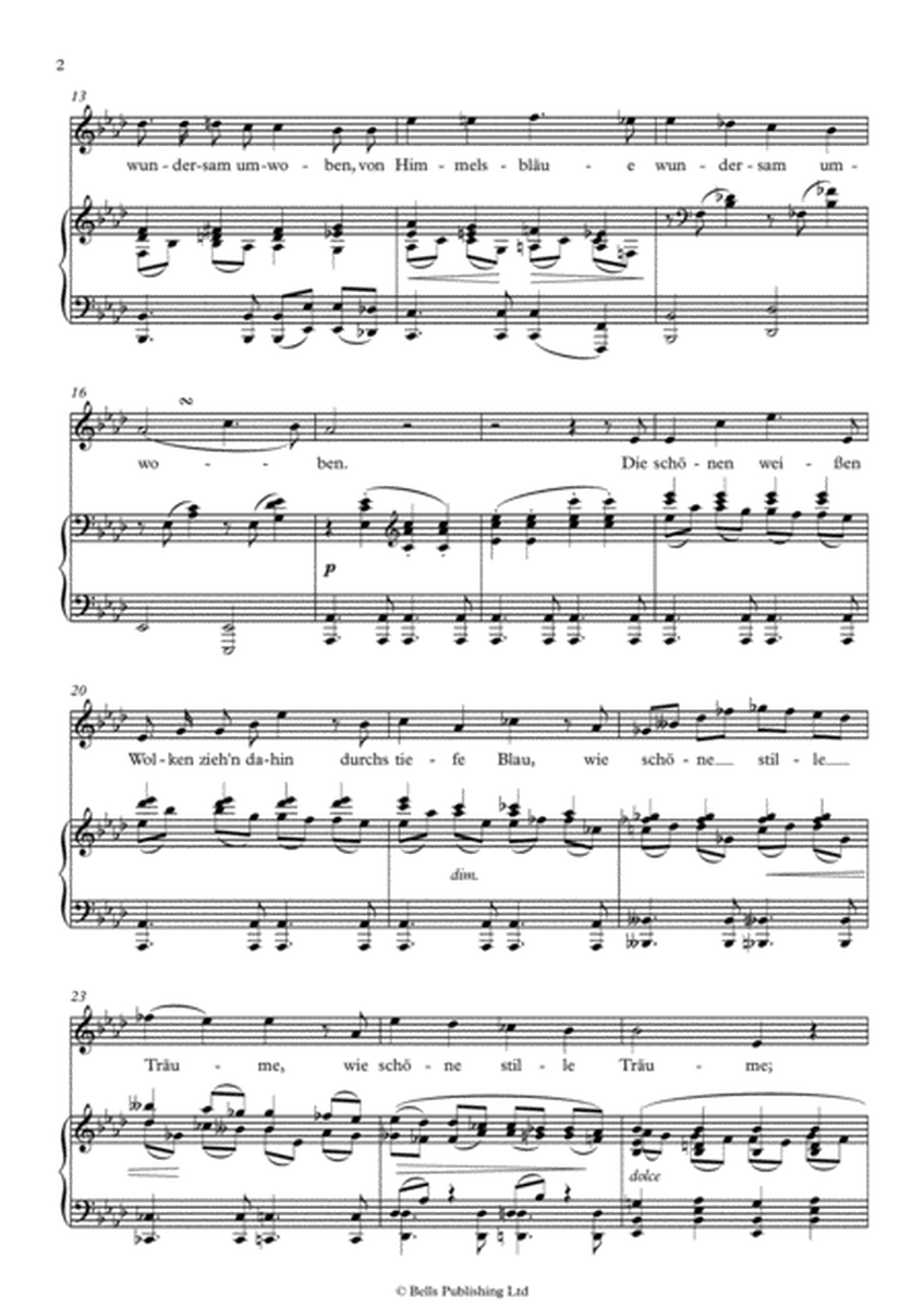 Feldeinsamkeit, Op. 86 No. 2 (A-flat Major)