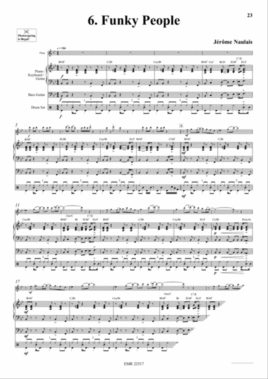 Play With Your Band Volume 2 Flute scores gallery preview page 8