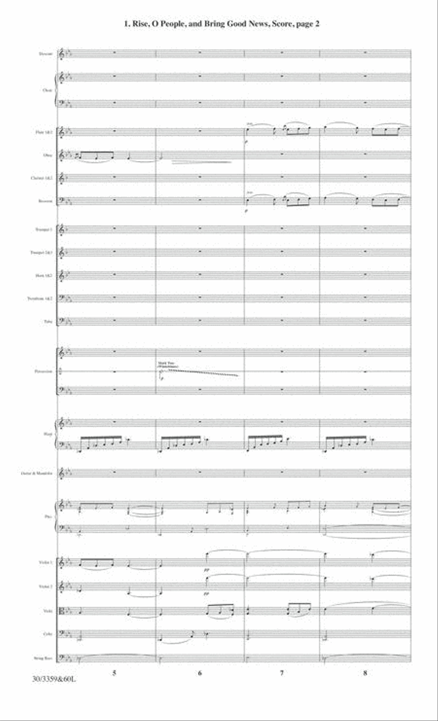 Go Sing It on the Mountain - Full Score Choir scores gallery preview page 3