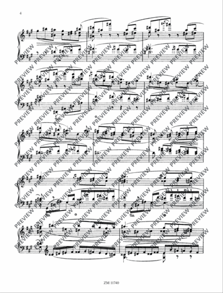 Twelve Études in Progressive Difficulty Piano Solo scores gallery preview page 5