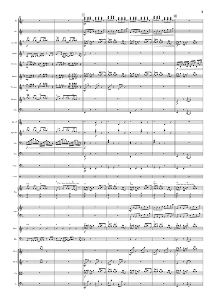 Paradise Full Orchestra scores gallery preview page 5