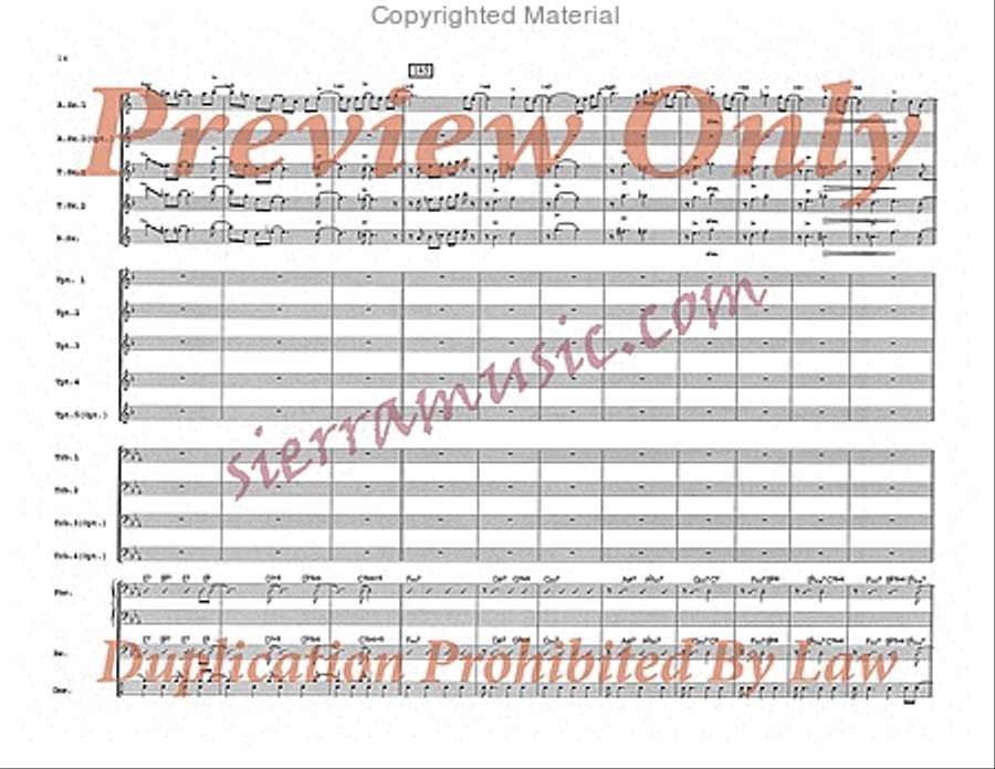 On Green Dolphin Street On Green Dolphin Street Big Band scores gallery preview page 15
