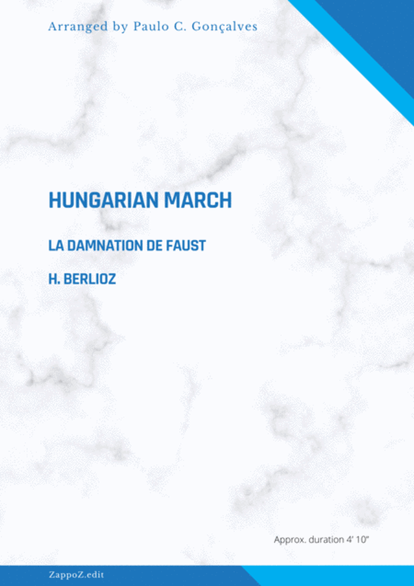 HUNGARIAN MARCH "LA DAMNATION DE FAUST" image number null