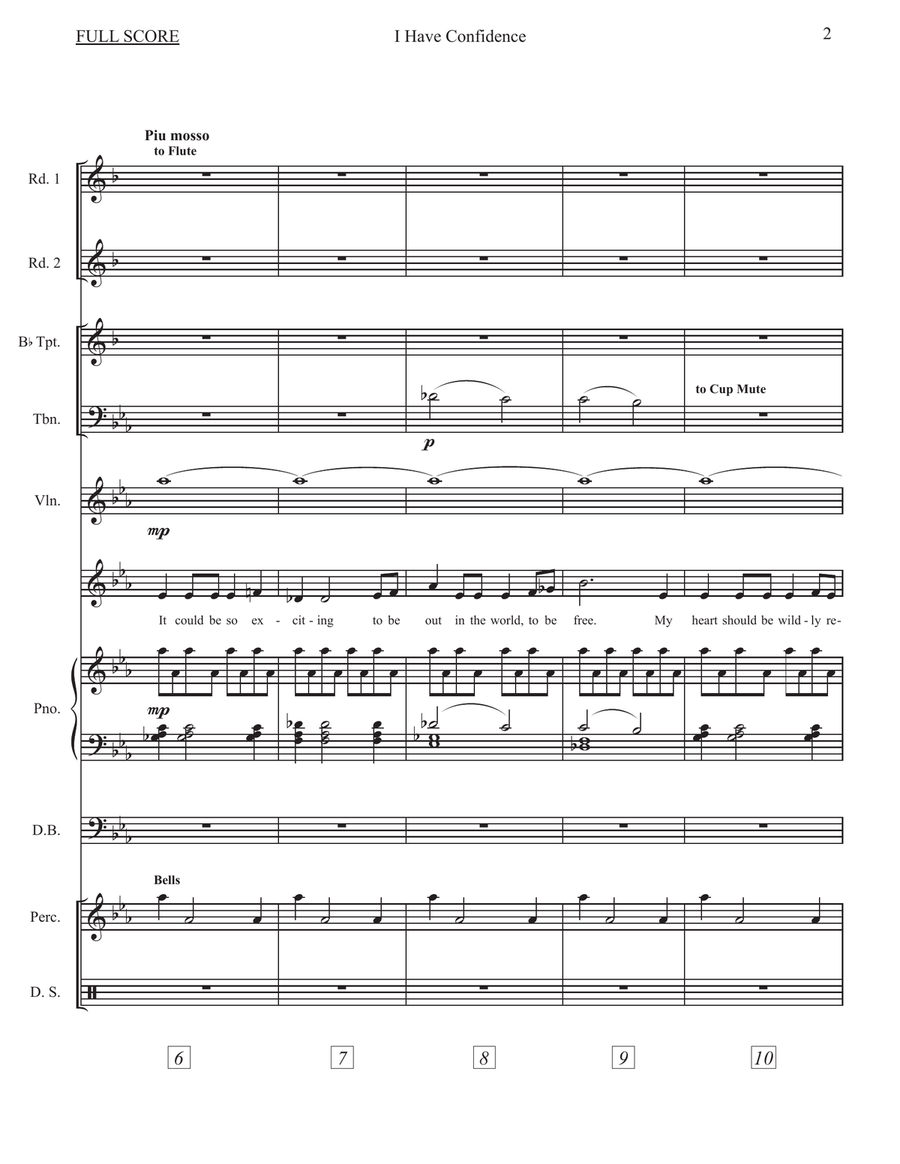 I Have Confidence Large Ensemble scores gallery preview page 4