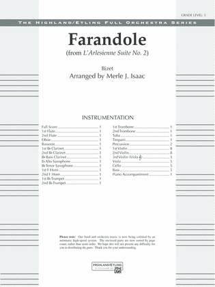 Farandole: Score