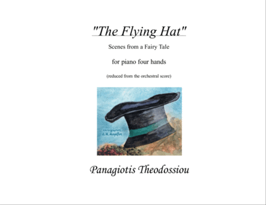 The Flying Hat (piano 4 hands version) Piano Duet scores gallery preview page 1