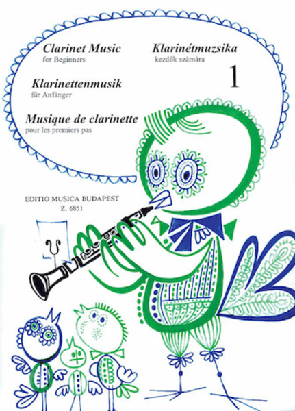 Clarinet Music for Beginners – Volume 1