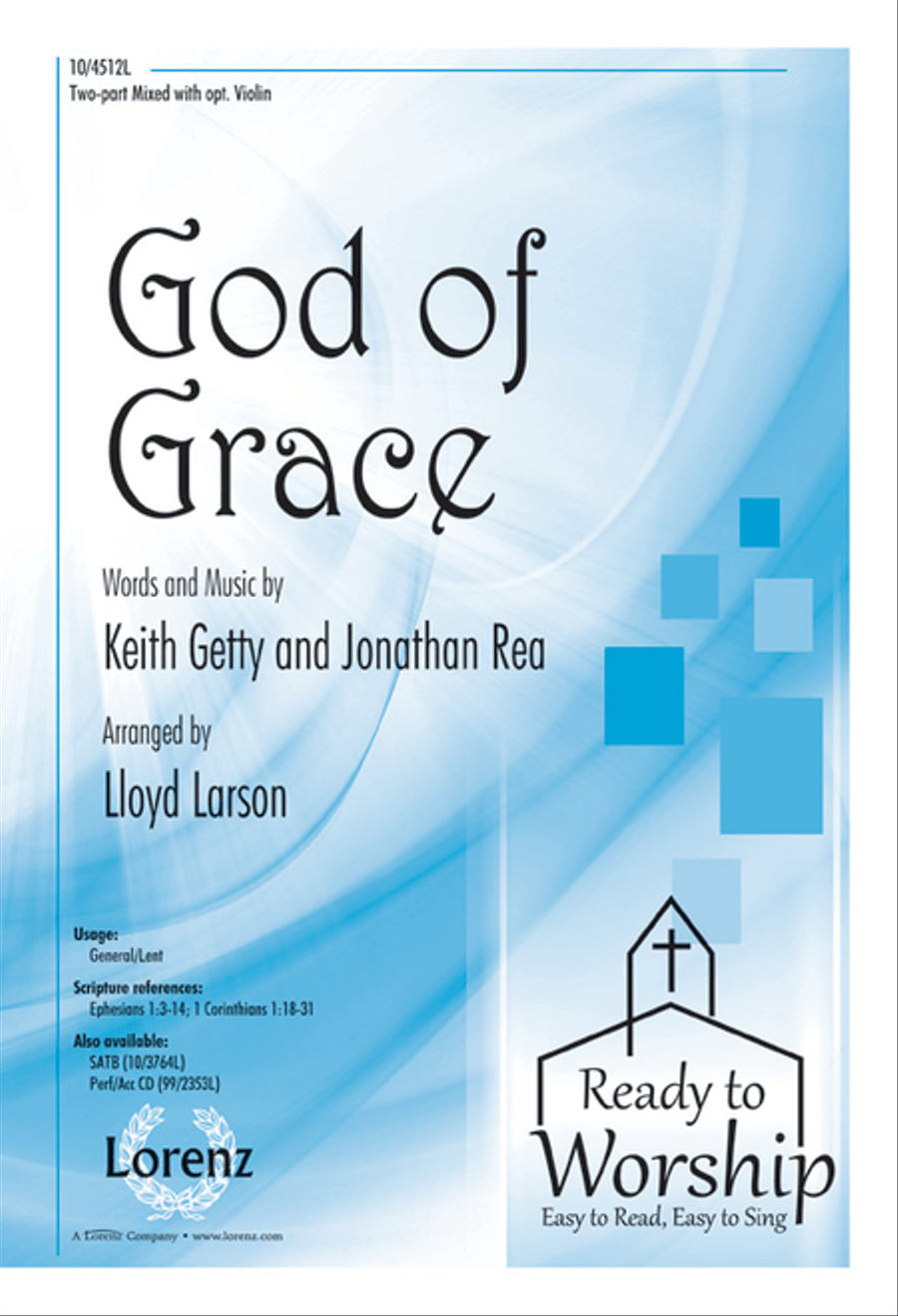 God of Grace 2-Part scores gallery preview page 1