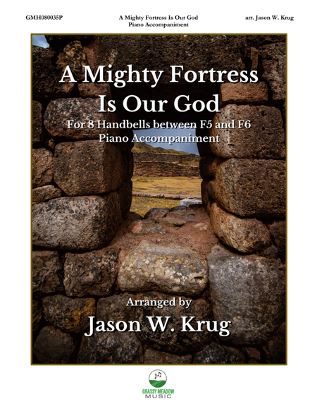 A Mighty Fortress Is Our God (piano accompaniment to 8 handbell version) image number null