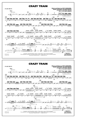 Crazy Train - Snare Drum
