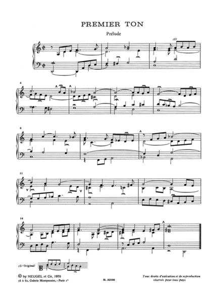 Pieces D'orgue Sur Les Huit Tons Vol.1 (lp25) (organ)
