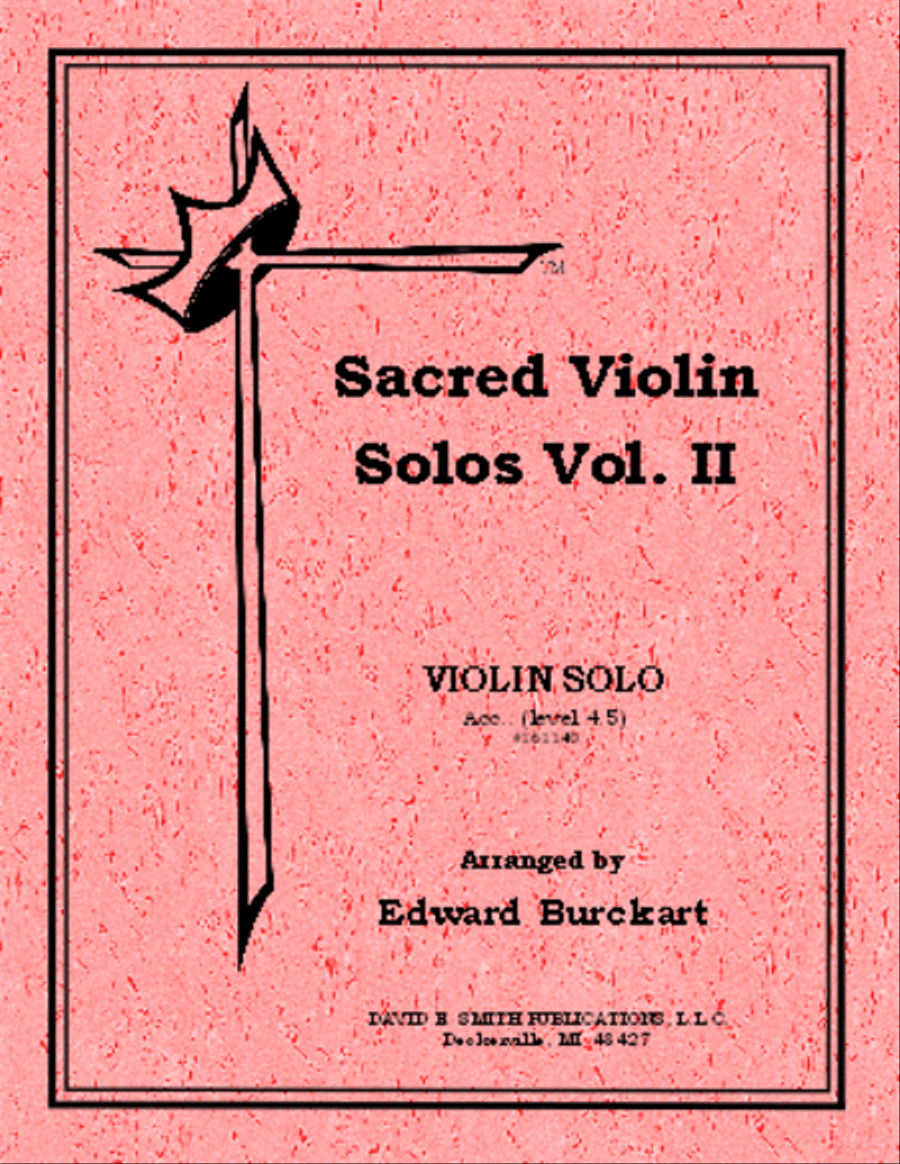 Sacred Violin Solos Vol. Two