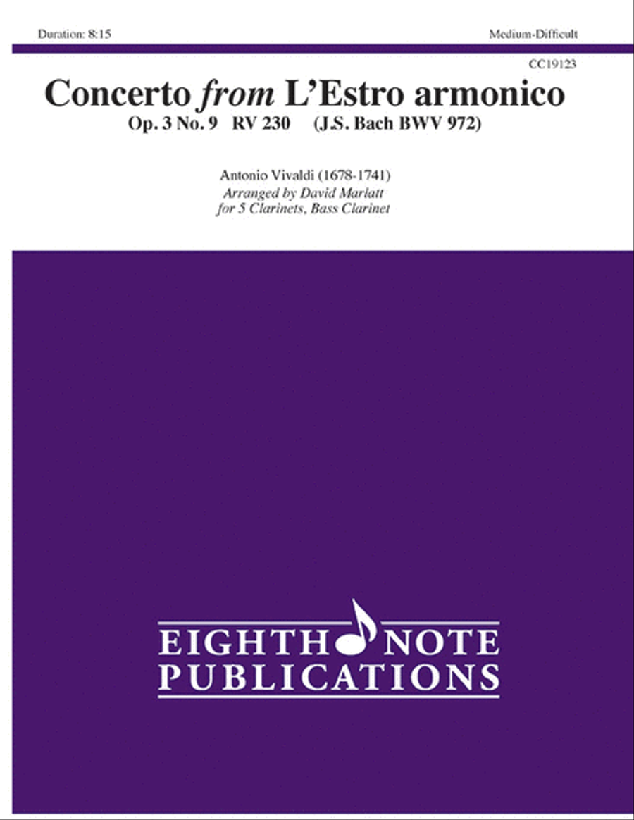 Concerto Small Ensemble scores gallery preview page 1