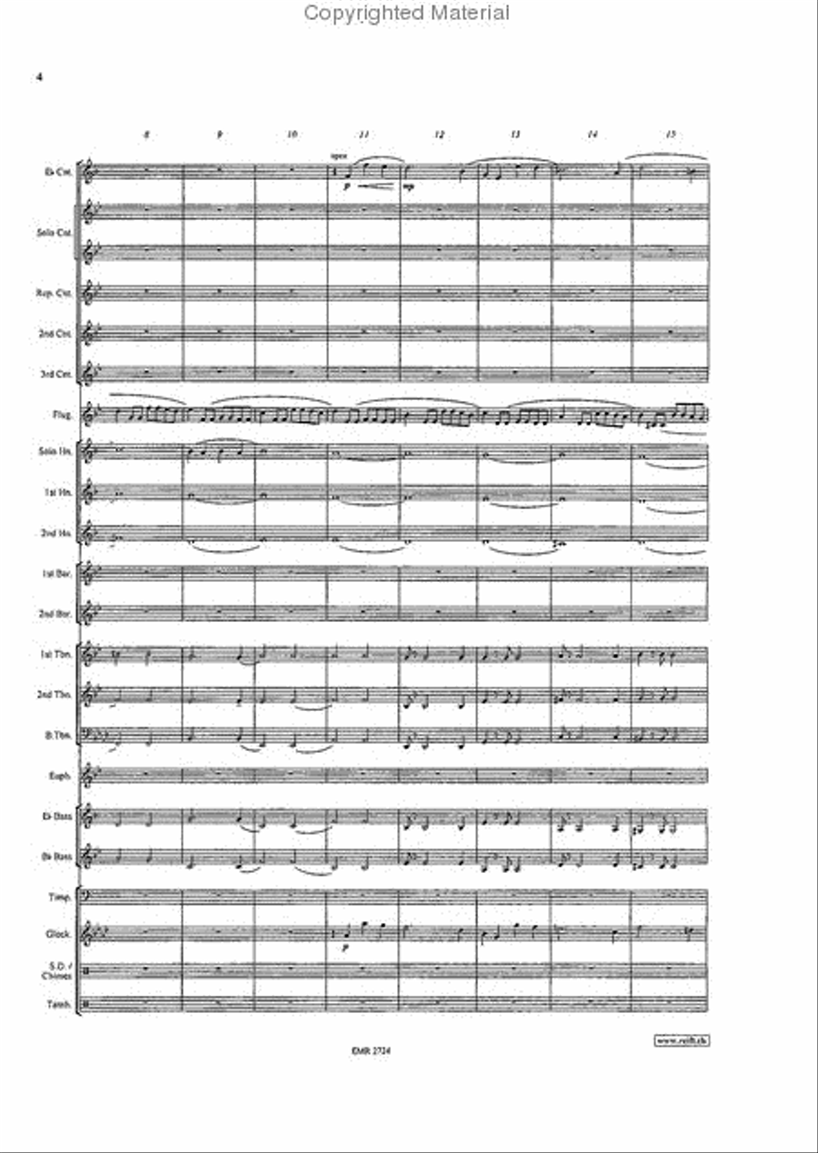 The Windmills Of Your Mind Brass Band scores gallery preview page 4