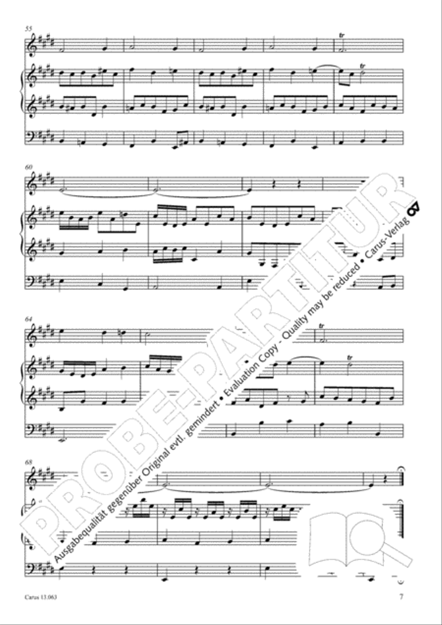How brightly beams the morning star (Wie schon leuchtet der Morgenstern) Oboe scores gallery preview page 8