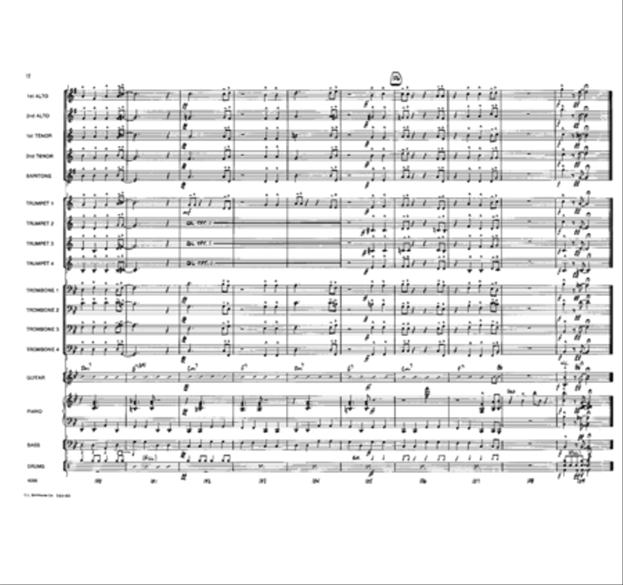 Simply Swing It! Jazz Ensemble scores gallery preview page 12