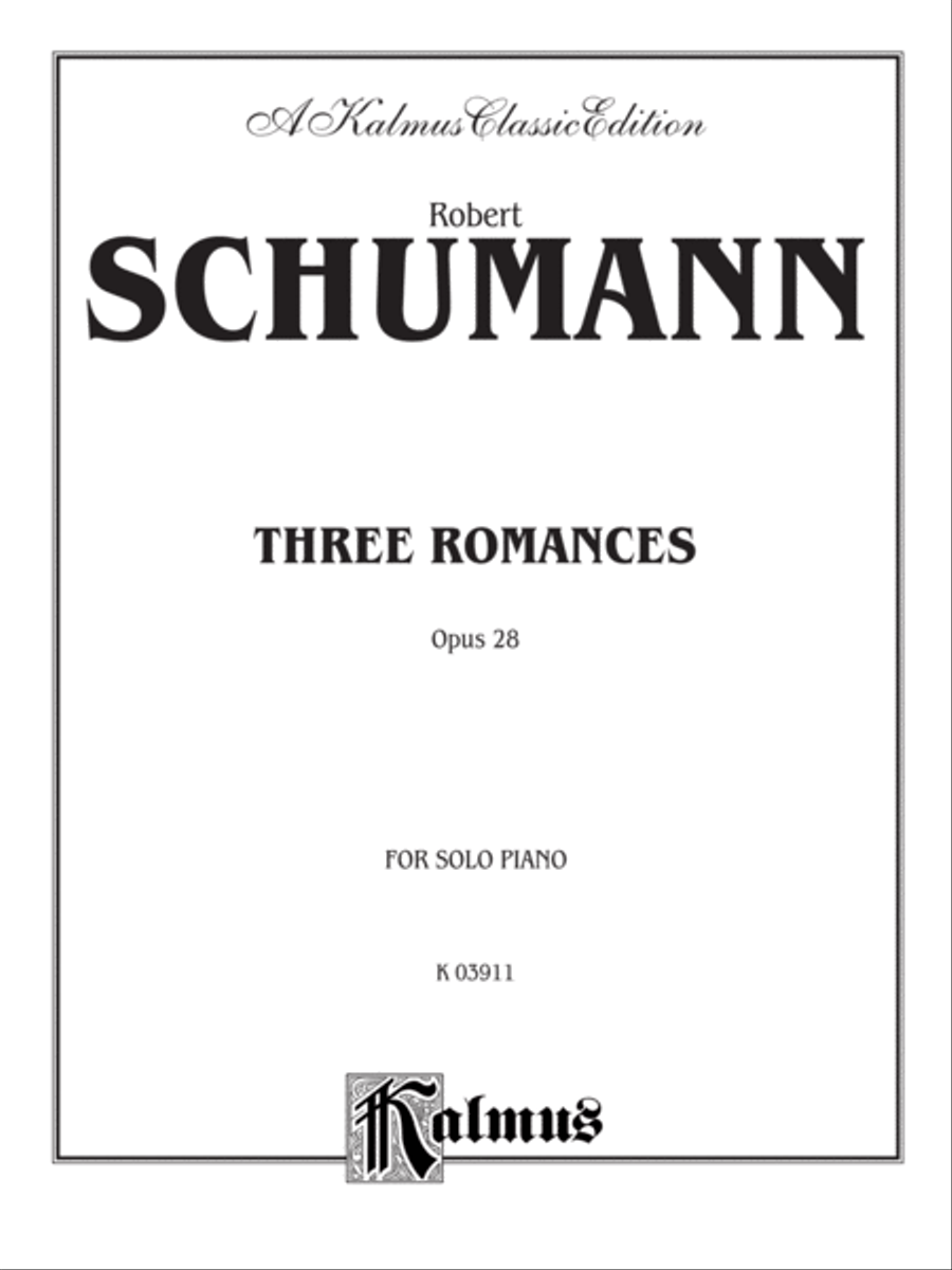 Three Romances, Op. 28 Three Romances, Op. 28 Small Ensemble scores gallery preview page 2