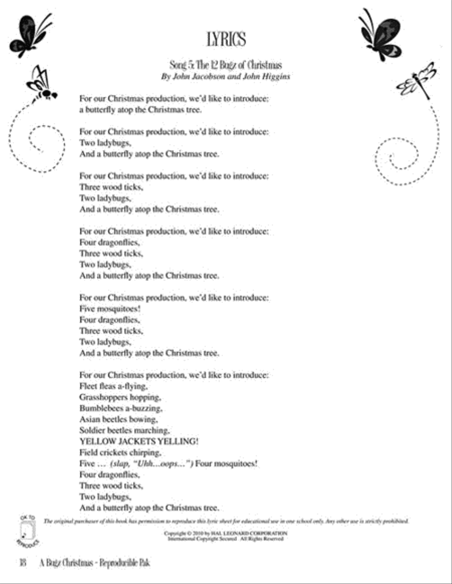 A Bugz Christmas Choir scores gallery preview page 7