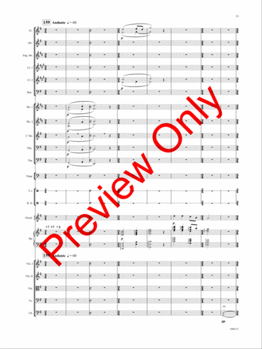 Anishinaabeg Rhapsody Anishinaabeg Rhapsody Orchestra scores gallery preview page 36