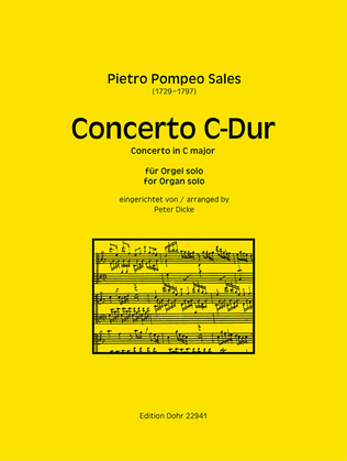 Concerto C-Dur (für Orgel solo) (nach dem Concerto per il Cambalo Principale)