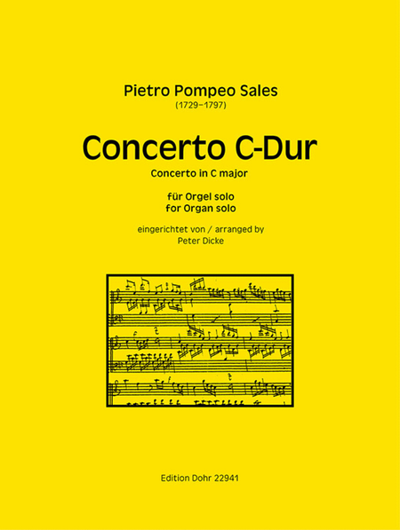 Concerto C-Dur (für Orgel solo) (nach dem Concerto per il Cambalo Principale)