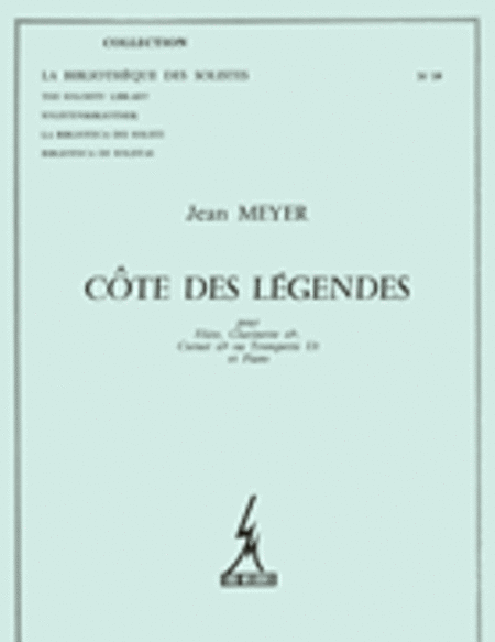 Meyer Cote Des Legendes Lm039 Flute Clarinet Or Trumpet Piano Book