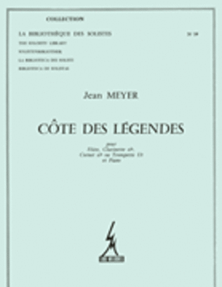 Meyer Cote Des Legendes Lm039 Flute Clarinet Or Trumpet Piano Book