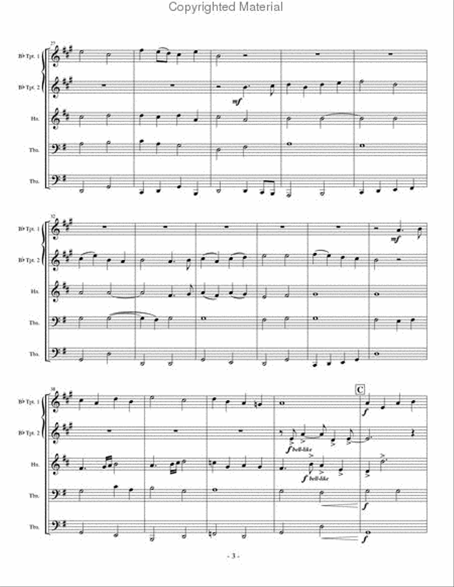 Bell-Tone’s Ring Bell-Tone’s Ring Choir scores gallery preview page 4
