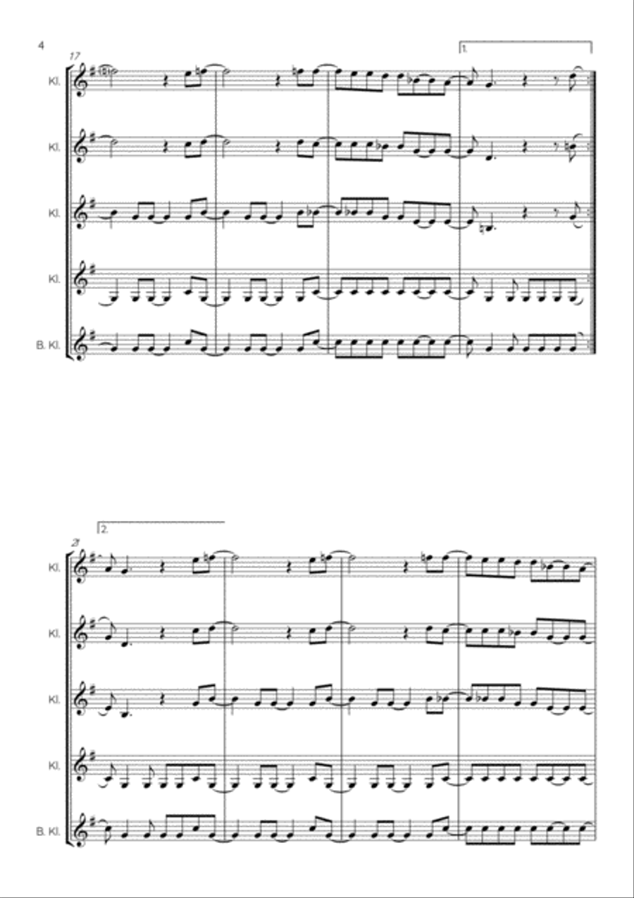Get Back Woodwind Quartet scores gallery preview page 4
