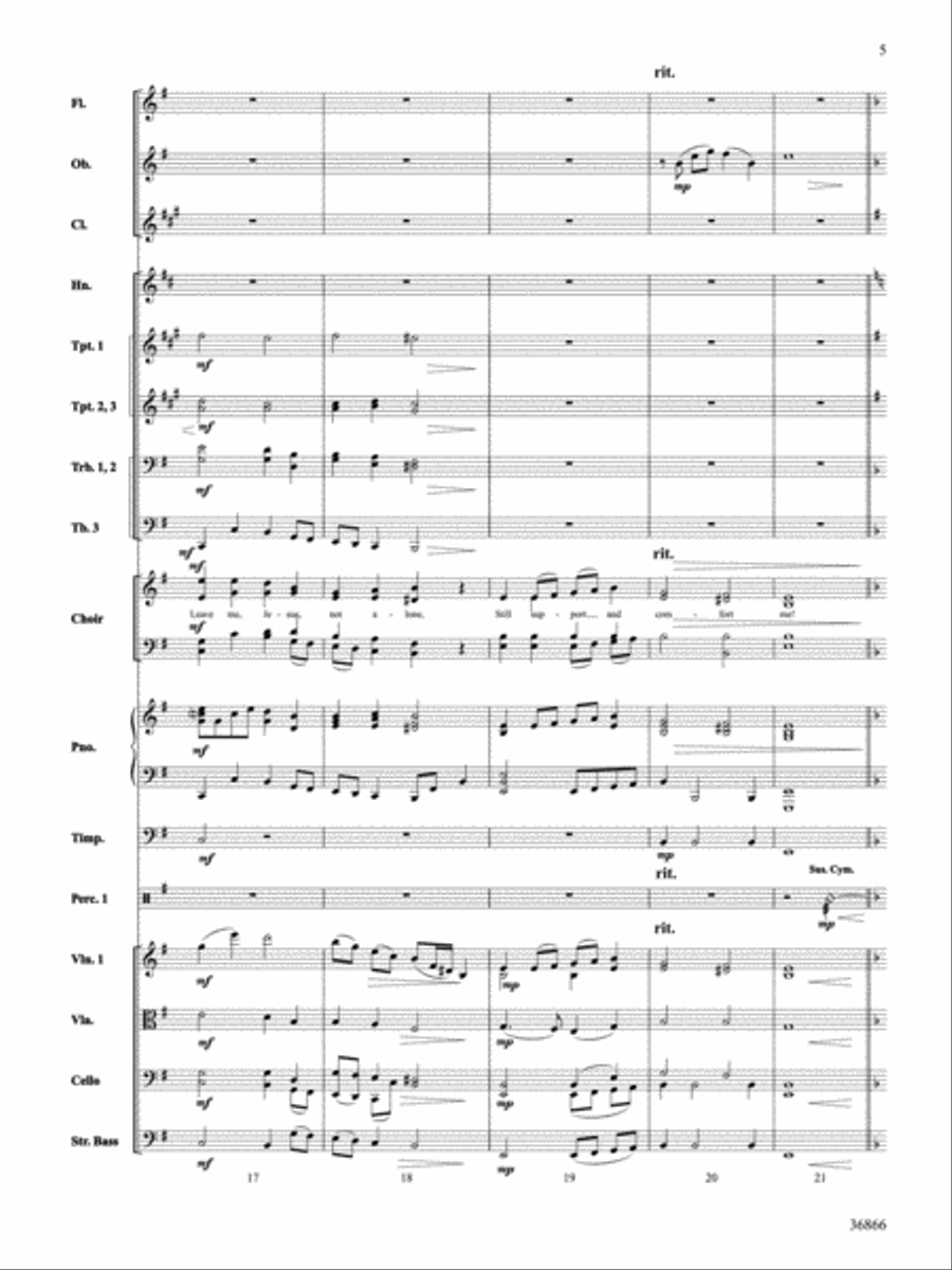 Jesus, Lover of My Soul Jesus, Lover of My Soul Choir scores gallery preview page 6