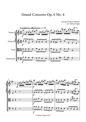 Concerto grosso in A minor op. 6 no. 4