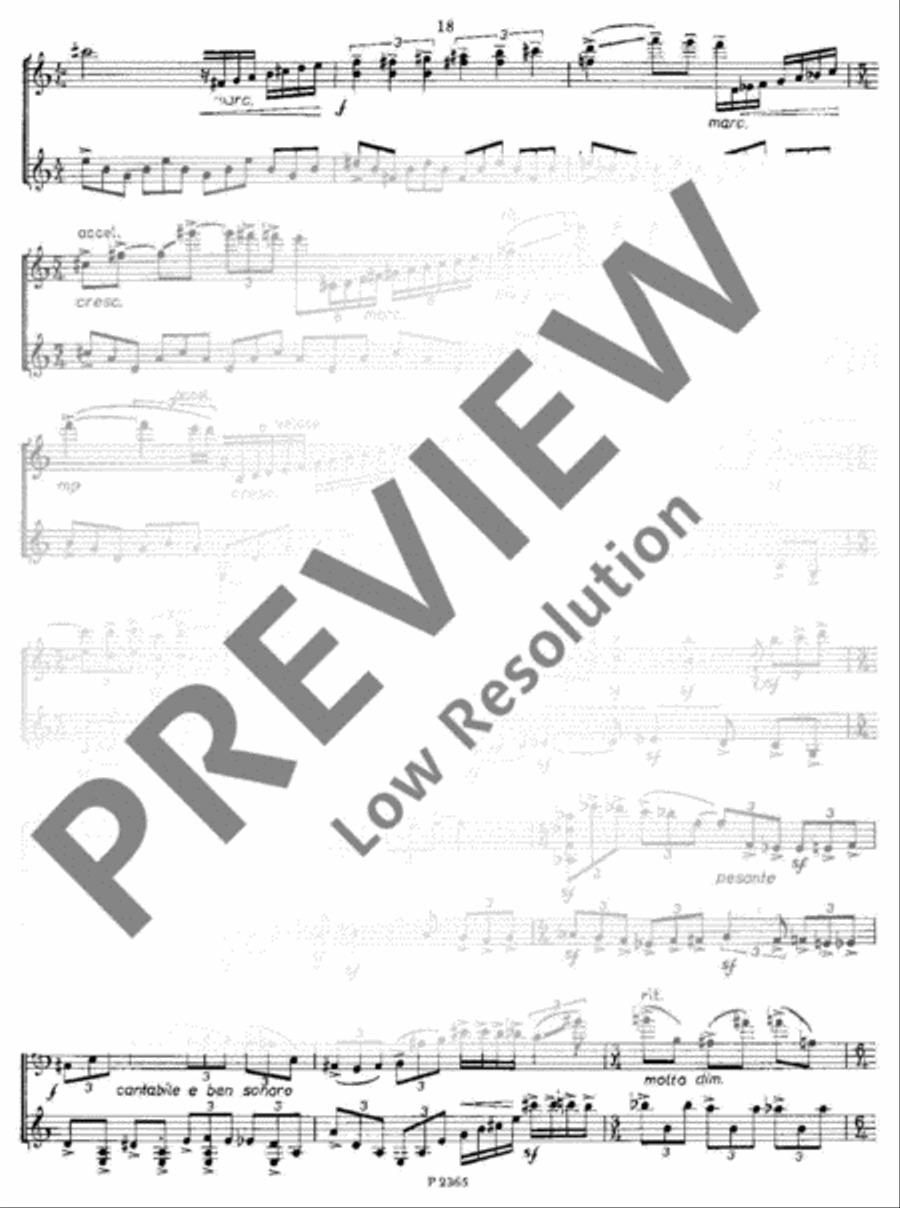 Capricci Violin scores gallery preview page 17