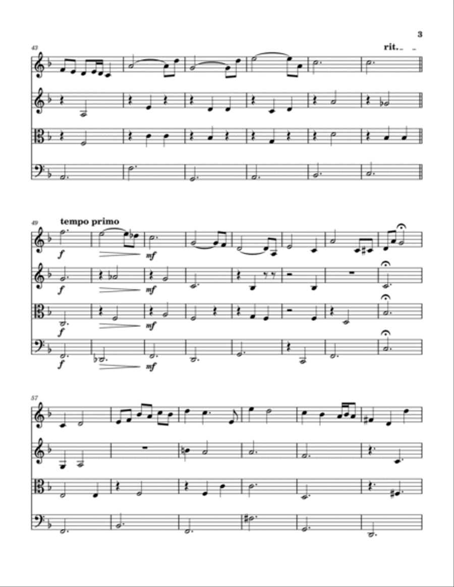 Anna String Quartet scores gallery preview page 4