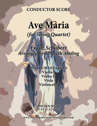 Ave Maria (for String Quartet)