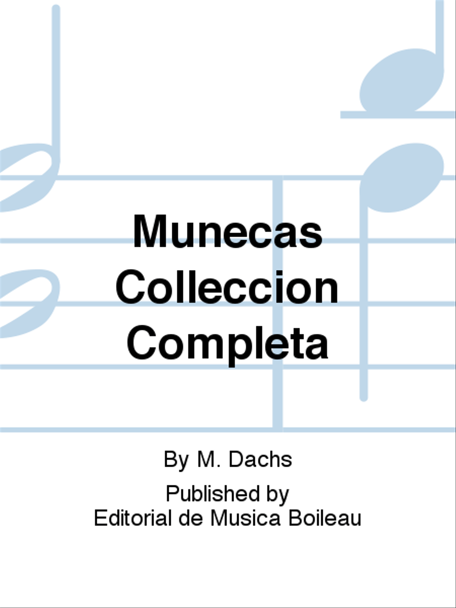 Munecas Colleccion Completa Piano Solo scores gallery preview page 1
