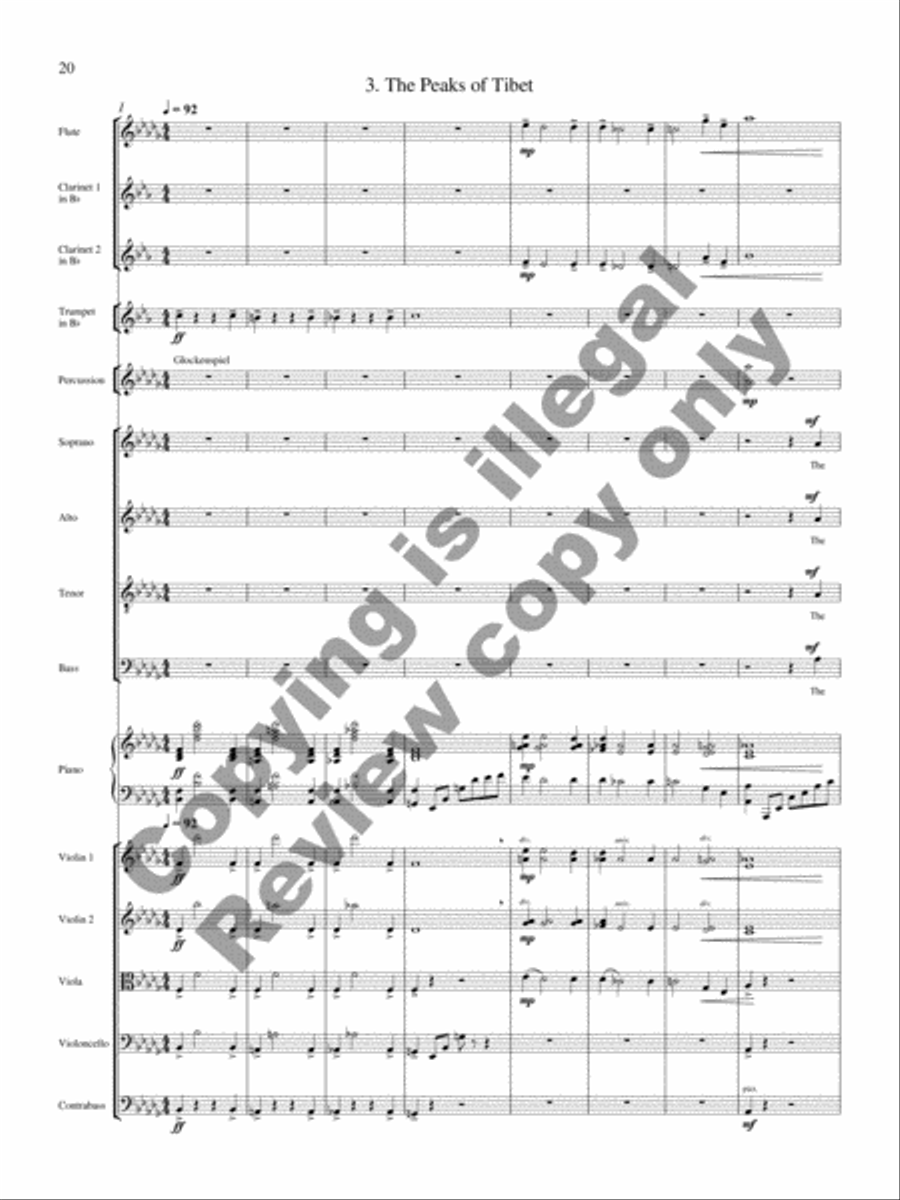 Dream (Full Score) Dream (Full Score) Choir scores gallery preview page 8