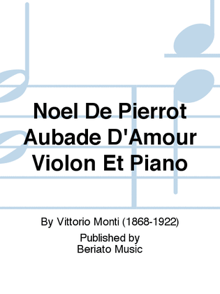 Noel De Pierrot Aubade D'Amour Violon Et Piano