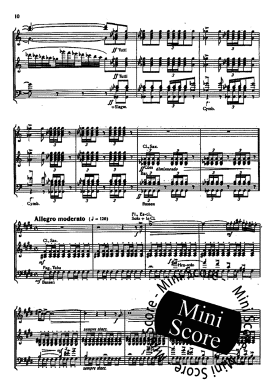 Capriccio Italien Capriccio Italien Concert Band scores gallery preview page 13
