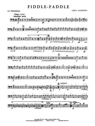 Fiddle-Faddle: 2nd Trombone